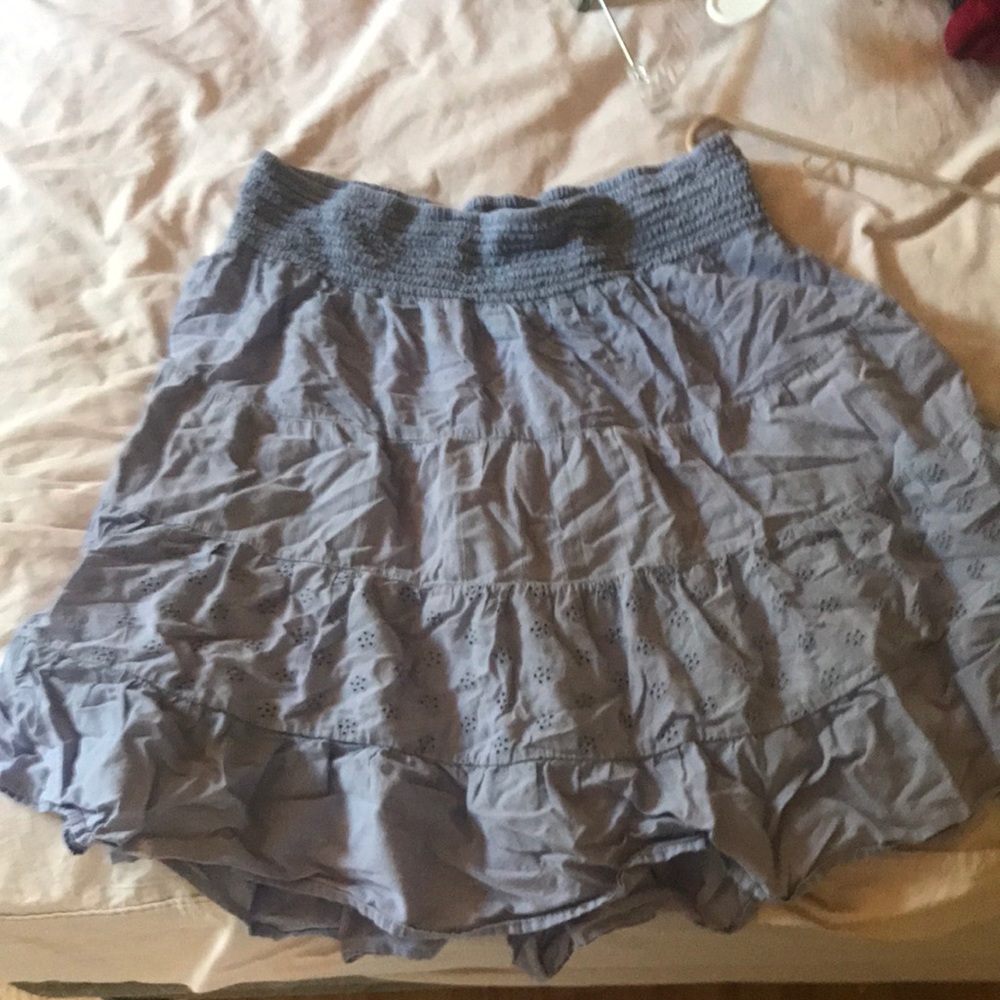 Blue skirt